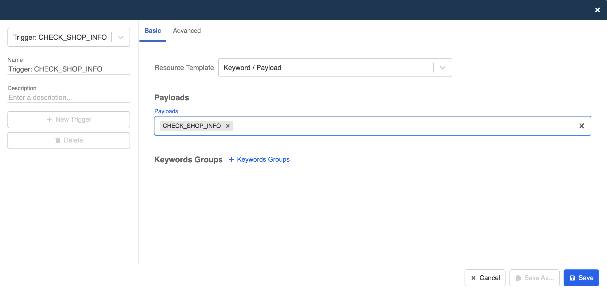 Create CHECK_SHOP_INFO trigger